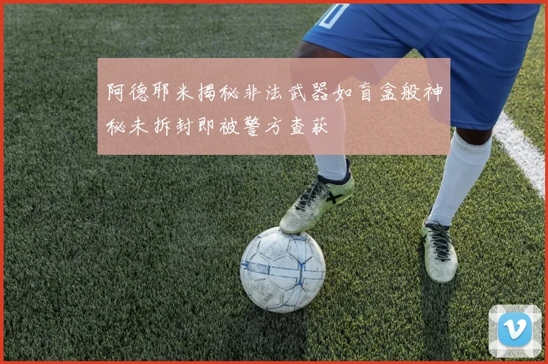 阿德耶米揭秘非法武器如盲盒般神秘未拆封即被警方查获